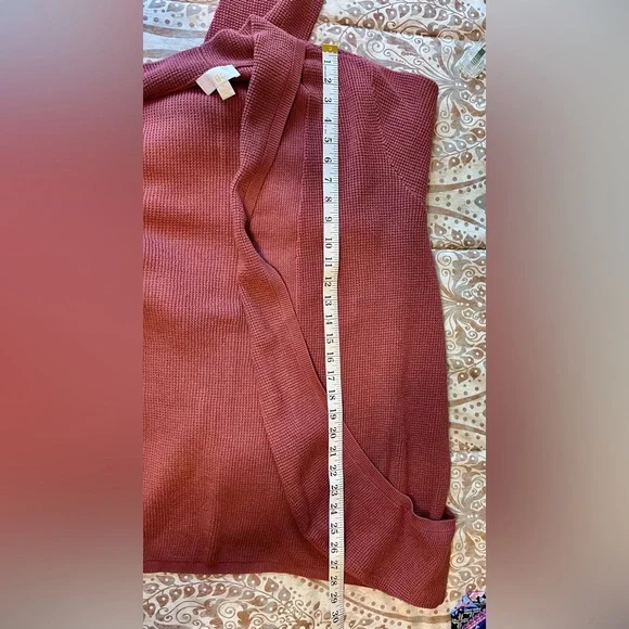 Belle by Kim Gravel Pink Cozy Cardigan - Picture 4 of 6